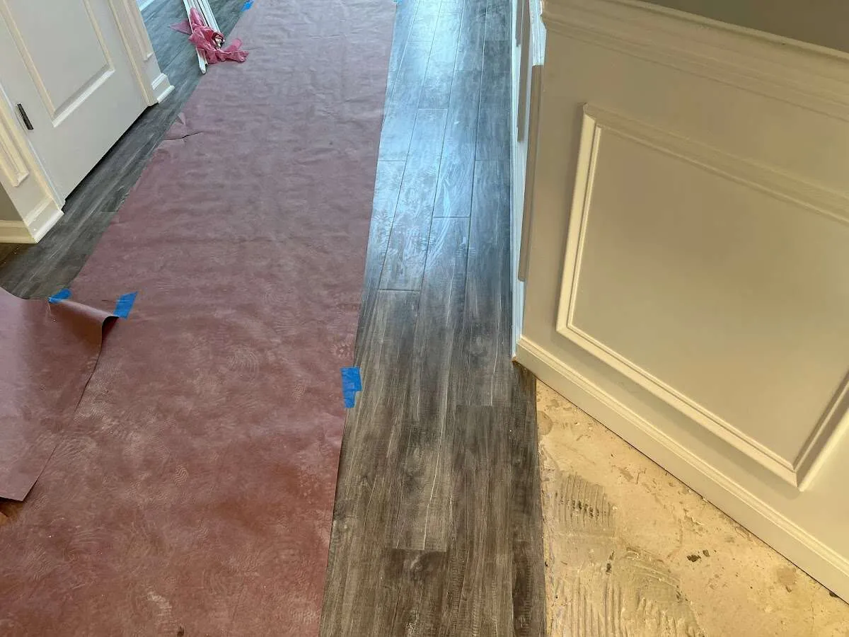 Completed marble shower restoration in Brazil